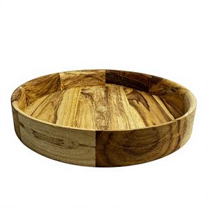 Conception personnalisée Plateau fait maison Vente en gros Fabricant et exportateur Vente à chaud Nouveau Design Plateau de service en bois - Product Image 3