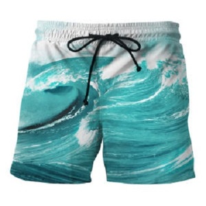 High Quality Black Swim Wear Shorts <b>Mens</b> Breathable New Summer Waterproof Beach <b>Trunk</b> Custom Fitted Casual Eco-Friendly Quick - Product Image 4