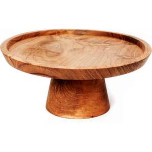 Support à gâteau en bois de manguier naturel, fait main, support en bois alimentaire pour l'exposition de gâteaux et de collations, décoration de table à manger - Product Image 5