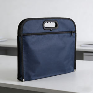 <b>Documents</b> <b>Bag</b> With Shoe Compartment Zipper Closure Travel <b>Documents</b> <b>Bag</b> Blue <b>Documents</b> <b>Bag</b> - Product Image 2