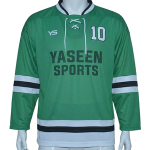 High Quality Custom Sublimation Ice Hockey Jersey-Premium Quality Team Wear Breathable Quick Dry 100% Polyester/Spandex Custom - Product Image 3