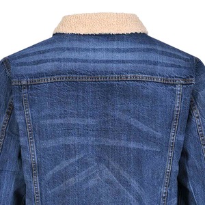 Fashion <b>Denim</b> <b>Jacket</b> <b>Men</b> Slim Fit Causal Teens Boys <b>Denim</b> Jeans <b>Jackets</b> and Coats <b>Denim</b> Fur <b>Jacket</b> for <b>Men</b> - Product Image 3