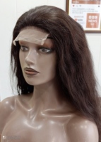 Pelucas de encaje completo 5x5 sin pegamento, cabello humano rizado con cutícula alineada, pelucas frontales de encaje transparente, cabello indio CLOSER