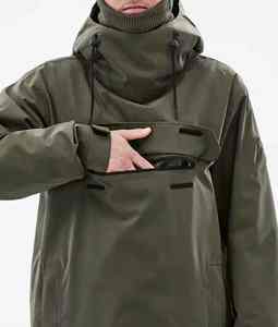 Vestes de ski de montagne imperméables personnalisées OEM avec capuche, taille plus, coupe-vent, manteau de neige chaud, respirant, veste de snowboard pour l'hiver - Product Image 2