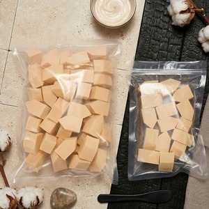 [K-ESSENTIALS] Juego de Esponjas para Aplicación de Cosméticos, Desechables, Higiénicas, Beige, Portátiles, Multiusos - Product Image 4