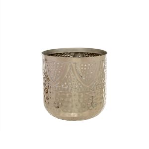 Jardinière élégante en métal doré, écologique, pour bureau moderne, maison et jardin, avec un aspect raffiné - Product Image 5