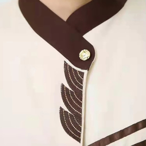 Conjunto de Uniforme de Chef Personalizado en Spandex/Poliéster para Hoteles y Restaurantes, Lavable, Diseño Unisex, Uniformes para Personal de Hotel, Manga Larga - Product Image 6