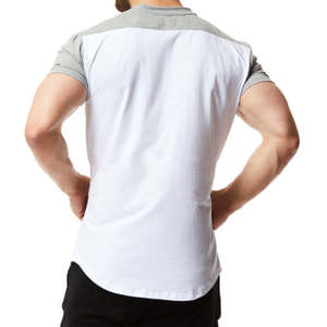 Camisetas de Gimnasio para Hombre de Spandex/Poliéster, Impresión de Logotipo Personalizado, Absorción de Sudor, Secado Rápido, Ropa para Correr, Camisetas para Hombre - Product Image 3