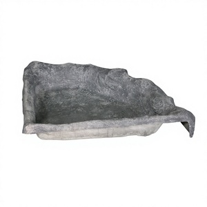 Meilleur Prix Haute Qualité KNT Creations Ornements de Jardin en Fibre de Verre Peints Légers en Forme de Rectangle pour Bassin, Grande Taille, Résistants aux Intempéries - Product Image 6