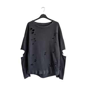 เสื้อสเวตเตอร์เปิดไหล่คอปาดสำหรับทุกเพศเสื้อสเวตเตอร์ใส่ได้ทั้งชายและหญิงมีแบรนด์ตามสั่ง - Product Image 3