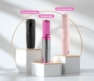 Peine Eléctrico Inteligente Portátil X016 Personalizable Rosa Negro Gris Difusor Aromático Plástico Para Todas las Estaciones - Product Image 2