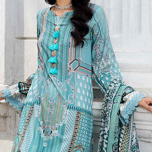 Vestido de Verano Pakistaní Shalwar Kameez para Mujer, Nuevo Estilo en Oferta, Logotipo Personalizado, Listo para Usar o Cosido, Diseño Sólido - Product Image 3