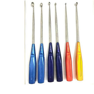 Juego de Curetas Óseas Volkmann de Colores, 8 Piezas, Instrumento Quirúrgico Ortopédico - Product Image 1