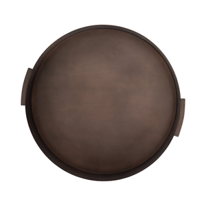 Plateau de service rond en métal de qualité supérieure, durable et sûr, pour mariage, restaurant, restauration et service alimentaire à prix avantageux. - Product Image 4