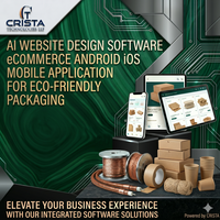Software de Diseño Web con IA, Comercio Electrónico, Aplicaciones Móviles para Android e iOS, Embalaje Ecológico, Software de Contabilidad para Vendedores, CRM, ERP