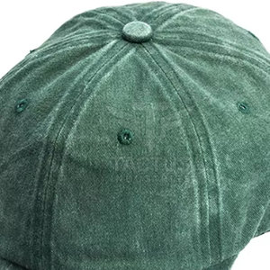 หมวกแก๊ปสีพื้นราคาส่งถูก รับผลิตแบรนด์ส่วนตัว ดีไซน์ใหม่ล่าสุด ขนาดสั่งทำได้ ระบายอากาศได้ดี - Product Image 6