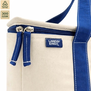 Bolsa Térmica Aislante de Lona Grande Personalizada con Cremallera, Reutilizable para Comestibles, Alimentos, Picnic, OEM, ODM, Venta al por Mayor, 45.7x33x17.8 cm - Product Image 3