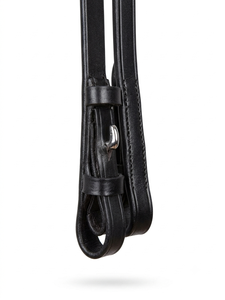 Black Padded Horse <b>Bridle</b> with Adjustable Webbing Equestrian Riding Tack Endurance Halter - Product Image 6