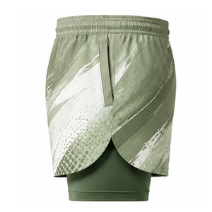 Shorts de bain pour hommes, écologiques, imperméables, poches sécurisées, séchage rapide, légers, shorts de surf, impression personnalisée, fabrication OEM - Product Image 2