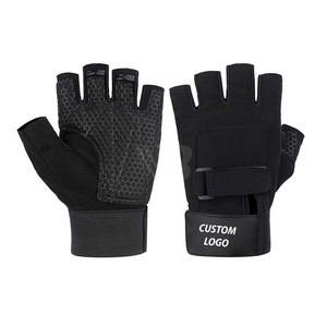 Guantes de Ciclismo Unisex de Medio Dedo para Deportes, Fitness y Uso en el Gimnasio en Casa, Material Transpirable de Poliéster, Hechos en Pakistán - Product Image 5