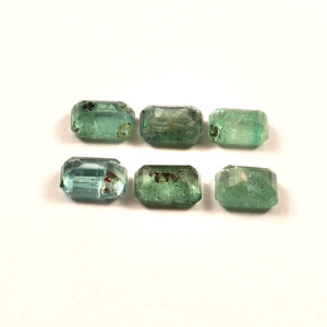 Esmeralda Zambiana Natural de 5x7mm, Corte Octogonal Facetado, Calibrada, Piedra Preciosa Suelta Certificada, Proveedor Mayorista para la Fabricación de Joyería - Product Image 2