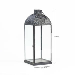 Nouveauté 2026 : Lampes de sol modernes en métal noir avec panneaux en verre trempé transparent sans plomb pour la décoration intérieure - Product Image 4