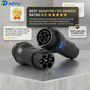 Adaptador de Alto Rendimiento Tipo 1 a GB/T para Vehículos Eléctricos con Certificación de Seguridad para Cargadores Americanos a Conexión GB/T China - Product Image 2