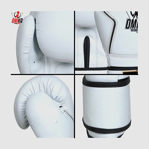 OMIKA Custom Logo Metallic Gold Green Boxing <b>Gloves</b> Lightweight Professional PU/<b>PVC</b>/Leather Breathable Full Finger Unisex - Product Image 3