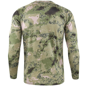 เสื้อเชิ้ตผู้ชาย RealTree แขนสั้น พิมพ์ลายสัตว์ กันน้ำ ระบายอากาศได้ดี เหมาะสำหรับการล่าสัตว์ มีโลโก้ด้านหน้า เสื้อผ้าสำหรับกิจกรรมกลางแจ้ง ฤดูร้อน - Product Image 4