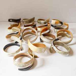 Hand Crafted Natural Ox Horn Spiral Snake <b>Bracelet</b> Real Horn Bangles Wide Cuff Buffalo Horn Jewelry <b>Boho</b> <b>Bracelet</b> New Style - Product Image 6