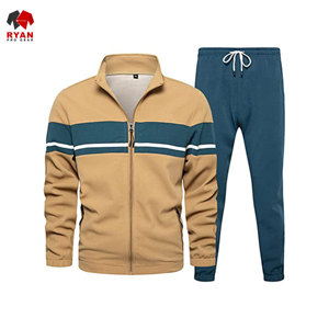 ชุดวอร์มผู้ชายขายดี น้ำหนักเบา สำหรับฤดูหนาว ดีไซน์โดดเด่น ผ้าระบายอากาศได้ดี สวมใส่สบาย ทรงปกติ - Product Image 1