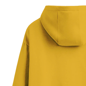 Pull à capuche décontracté en tricot épais et écologique pour l'hiver, avec cordon de serrage, poche kangourou, manches longues, couleur unie - Vente en gros - Product Image 4