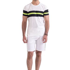 Conjunto de Camisetas Deportivas de Cuello Redondo para Hombre, en Rojo, Blanco y Negro, Tejido Deportivo de Secado Rápido, Manga Corta, Corte Regular, para Verano - Product Image 4