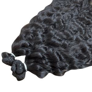 TOP PRODUIT Naturel Ondulé Trame Cheveux 100% Cheveux Humains Vietnamiens Bruts Meilleure Qualité Extensions de Cheveux - Product Image 4