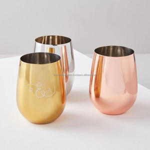 ขวดและภาชนะใส่เทียนที่มีกลิ่นหอมทำจากโลหะสีทองและทองแดง - Product Image 2