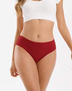 Culottes string en coton tricoté taille basse pour femmes, respirantes, texture douce, extensibles, taille équilibrée, vente en gros à prix abordable - Product Image 3