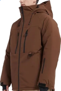 Chaqueta de Esquí Impermeable Personalizada para Hombre, Abrigo para la Nieve, Cortavientos para Snowboard, Parka con Capucha - Product Image 5