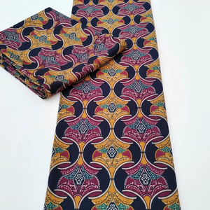 Tissu imprimé Ankara de créateur pour robes, quilting, couture, artisanat, décoration intérieure et mode par Hitjem Export Island Supplier - Product Image 1