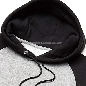 เสื้อฮู้ดดี้ครอปหนานุ่มสำหรับฤดูหนาว ODM ทรงปกติ มีกระเป๋าแบบจิงโจ้ ผ้าฝ้ายพิมพ์ลายแบบกำหนดเอง ลายเรียบ แขนทรงเรกแลน - Product Image 5