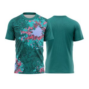 เสื้อฟุตบอล OEM สำหรับทีมและสถาบันฝึกซ้อม แบรนด์สั่งทำได้ ผลิตจากโพลีเอสเตอร์ 100% คอกลม แขนสั้น พิมพ์ลายแบบ Sublimation แห้งเร็ว ระบายอากาศได้ดี - Product Image 2