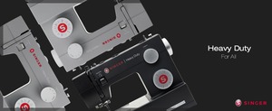 High Speed Sewing <b>Machine</b> + <b>Accessories</b> | 32 Built-In Stitches Deliver 110 Stitch Applications, 50% More Power for Thick Fabrics - Product Image 4