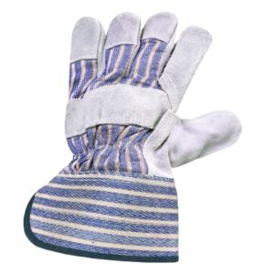 Premium Heavy-Duty Canadian Rigger Safety Gloves Anti-Vibration Safety <b>Cuff</b> Cowhide Split Leather Fire Proof Industrial Hand <b>Arm</b> - Product Image 2