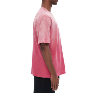 Camiseta Premium con Efecto Desgastado, Algodón Lavado, Corte Holgado, Estilo Urbano, Fabricante de Ropa, Venta al Por Mayor - Product Image 5