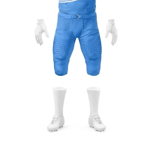 Nouvel ensemble d'uniformes de football américain au design tendance, personnalisable pour équipes, 100 % polyester, sublimation 360g, grande taille, unisexe, manches courtes - Product Image 5