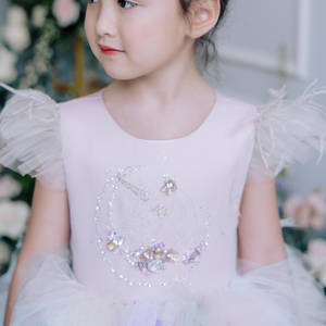 ชุดเดรสยูนิคอร์นสำหรับเด็กผู้หญิง, เดรสกระโปรงประดับด้วยลูกปัดผ้าลายยูนิคอร์นสำหรับงานแต่งงานงานเลี้ยงวันเกิด - Product Image 4