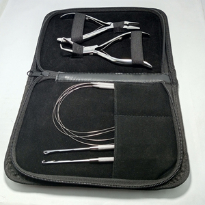 Kits d'extension capillaire de haute qualité : Pinces à boucles et pinces à perles noires pour extensions de cheveux - Product Image 5
