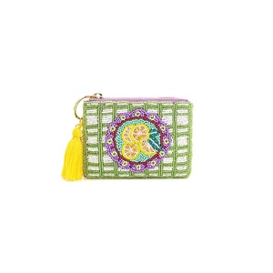 Elegant Customizable Mixed Colors Seed Bead <b>Mini</b> Jewelry Organizer Artisanal Handwoven Beadwork Fashion Zipper <b>Pouch</b> for Women - Product Image 3
