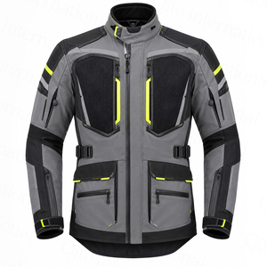 เสื้อแจ็คเก็ตมอเตอร์ไซค์แบบ Heavy Duty Adventure Touring Sport Cordura Mesh  พร้อมช่องเก็บของหลายช่อง  พร้อมแผ่นกันกระแทก CE  ผ้ากันน้ำ - Product Image 1