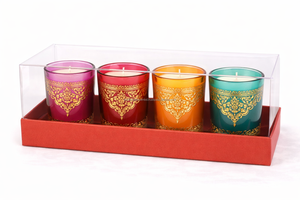 Coffret cadeau de bougies en verre - Product Image 2