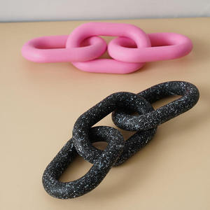 Resin <b>Large</b> Acrylic Links Chain wood chain ,marble Thick Resin Purse Handle Handbag Hanger Tote Bag Accessories wall art - Product Image 3